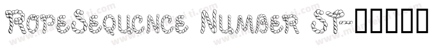 RopeSequcnce Number ST字体转换
